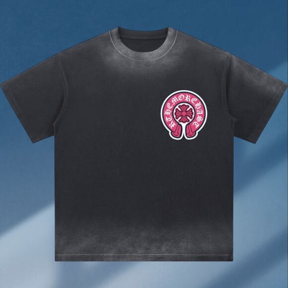 Chrome Hearts Men's Casual Athletic Short Sleeve - Picture 2 of 4